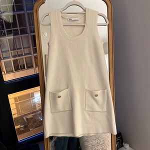zara sweater dress